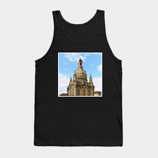 Dresden Germany sightseeing trip photography from city scape Europe trip Tank Top by BoogieCreates